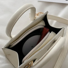Petit sac carré nouveau populaire rétro Mini sac à main littéraire foules épaule messager femme sac tout-Match poignée supérieure sac à main femmes