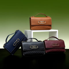 CH sac à bandoulière marque femmes sac lettre impression cuir Compact élégant sac à main sac fourre-tout exquis mode femmes sac