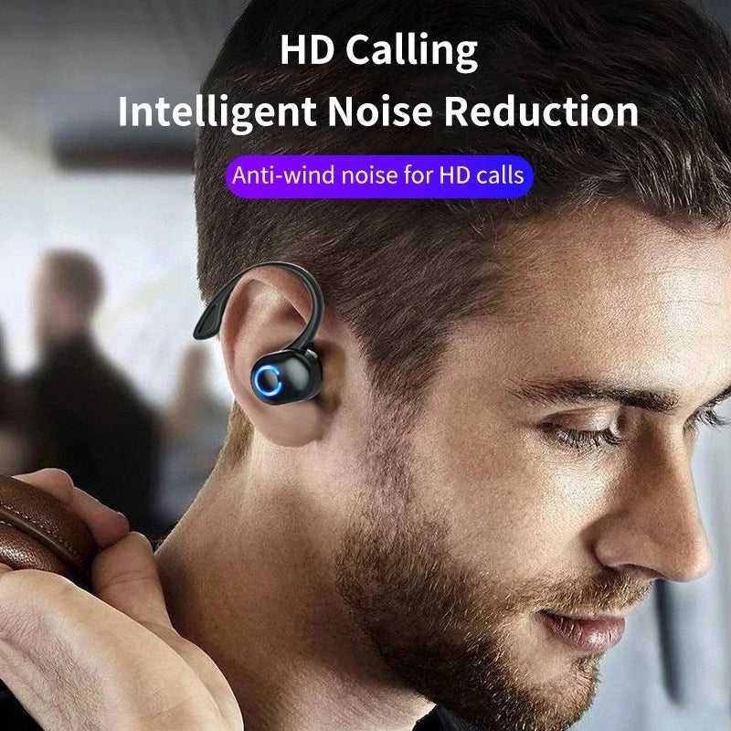 Casque sans fil Écouteurs Bluetooth 5.0 avec micro Écouteurs intra-auriculaires uniques de sport TWS étanches Casque mains libres Bluetooth