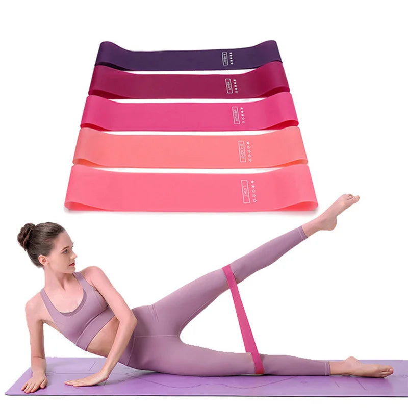 Équipement d'entraînement de Fitness Portable, bandes de résistance en caoutchouc, Yoga, gymnastique, gomme élastique, force, Pilates, Crossfit, sport de poids pour femmes