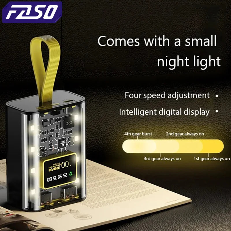 FASO 3*18650 étuis de batterie externe stockage de batterie veilleuse double Charge USB coque de bricolage pour iPhone Xiaomi 18650 boîte de rangement de batterie