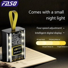 FASO 3*18650 étuis de batterie externe stockage de batterie veilleuse double Charge USB coque de bricolage pour iPhone Xiaomi 18650 boîte de rangement de batterie