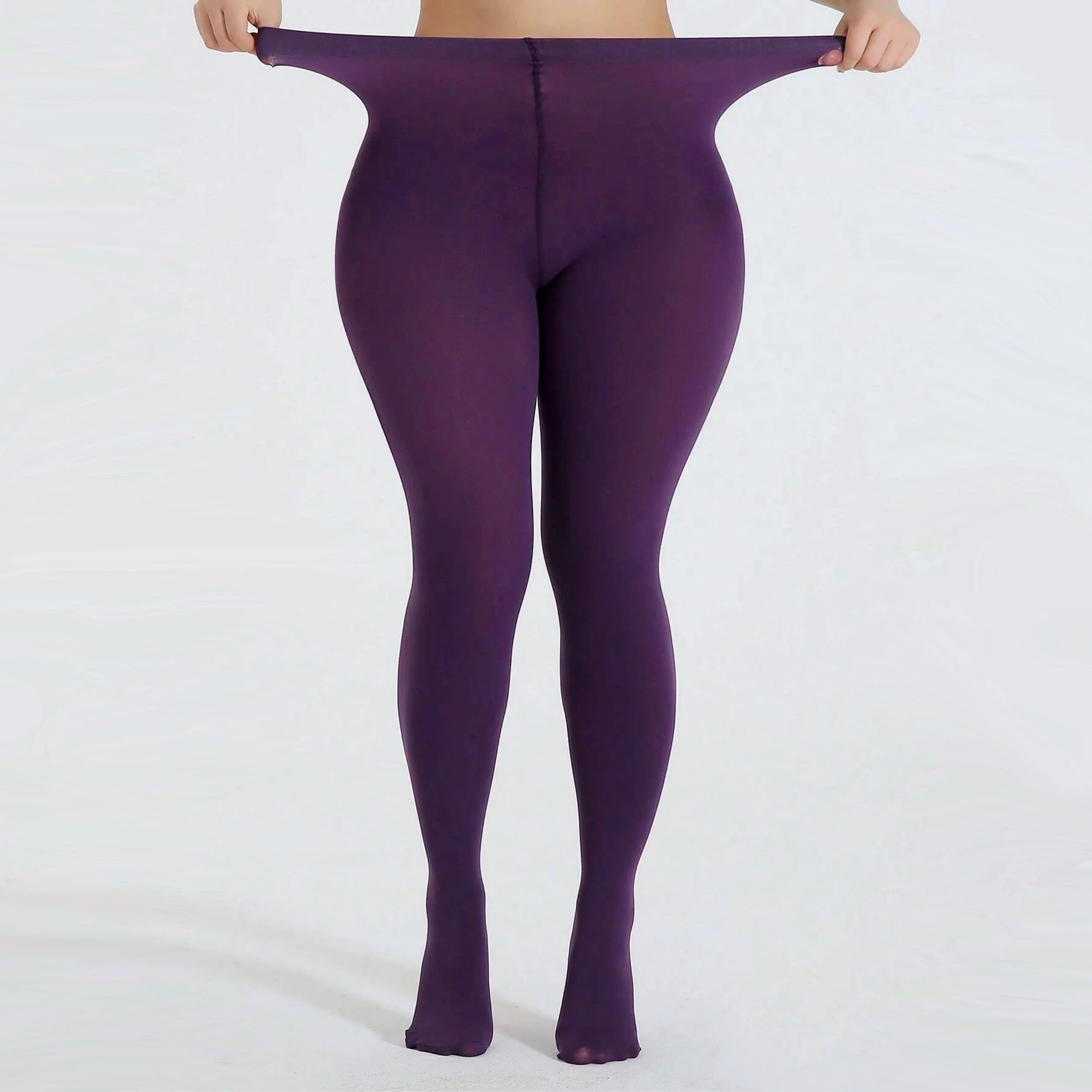 1 pièce chaussettes brillantes pour femmes collants Sexy collants ouverts brillants transparents