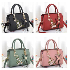 Sac à bandoulière grande capacité pour femmes, sac à bandoulière motif litchi, sac seau Portable en PU, sacoches pour dames
