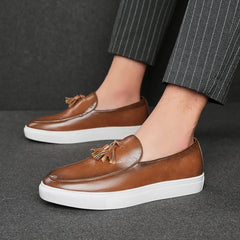 Chaussures d'été décontractées en cuir pour hommes, mocassins de conduite confortables, à enfiler, de fête, à la mode, italie