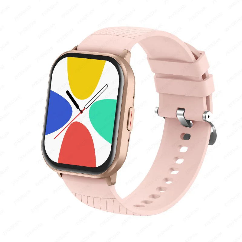 2024 New For Huawei Xiaomi 100+ Sports Mode Smart Watch Men Women Heart Rate Blood Pressure HD Bluetooth Call Smart Watch Men's