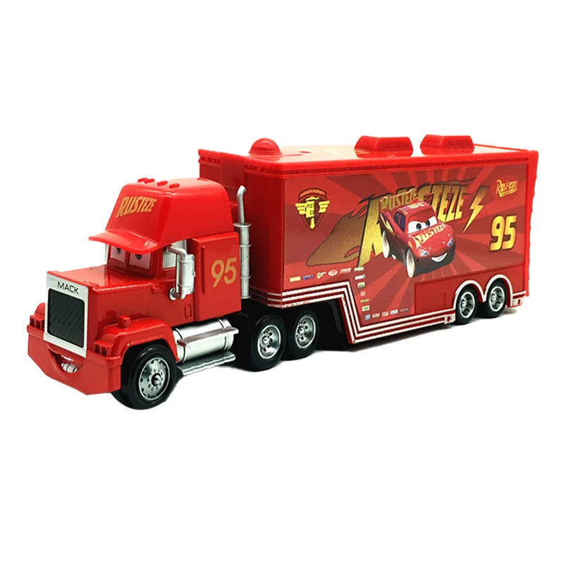 Disney Pixar Cars 2 3 Lightning McQueen Mack oncle Jackson Storm voiture camion 1:55 véhicule moulé sous pression jouets en métal cadeau pour enfants enfant