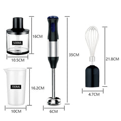 Mélangeur électrique portatif 4 en 1, 110V/220V, robot culinaire, appareils ménagers, hachoir à viande de cuisine, agitateur d'œufs de fruits et légumes