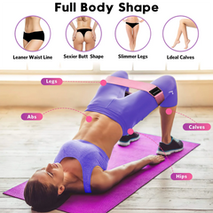 1/3 pièces Fitness exercice extensible hanche bandes de résistance Yoga jambes bout à bout anti-dérapant élastique musculation exercice équipement d'entraînement