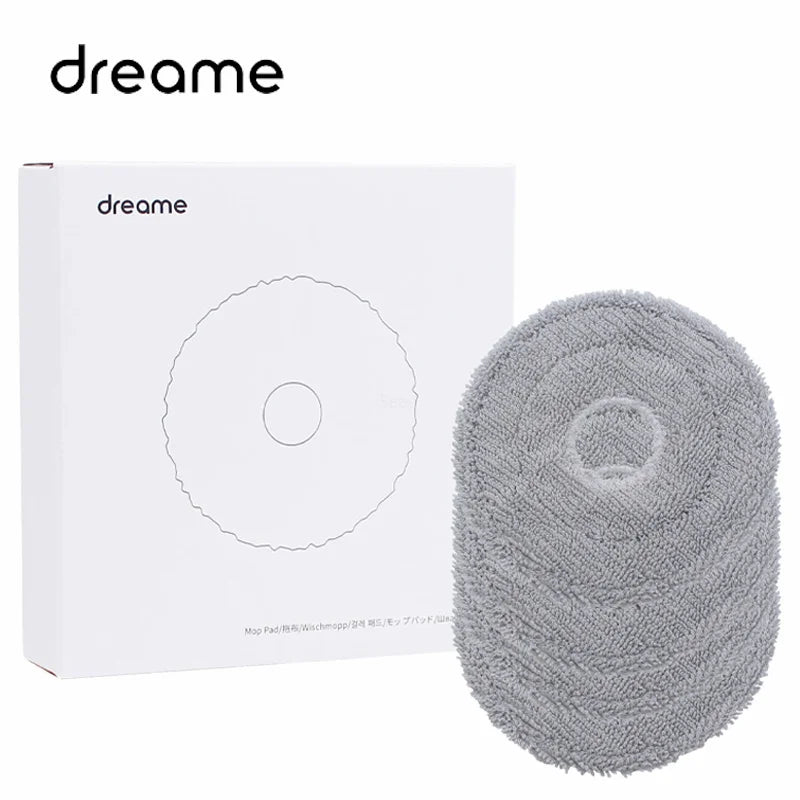 Dreame X40 Ultra/X50 Ultra pièces en tissu de vadrouille pour Dreame L10s Pro Ultra chaleur/L20 Ultra tampons de vadrouille rotatives accessoires d'origine