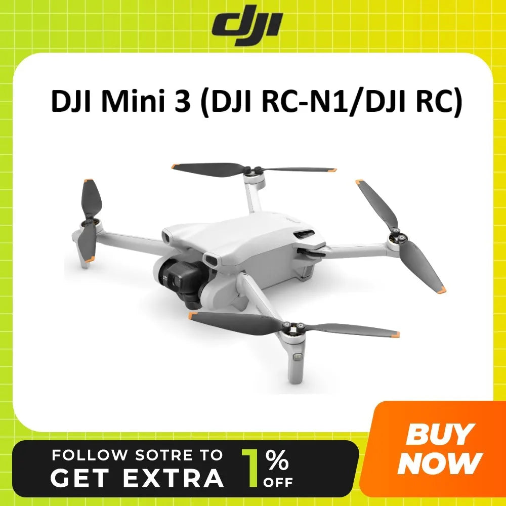 DJI Mini 3 Lightweight Mini Camera 4K HDR Video 38min Flight Time True Vertical Shooting DJI Original In Stock