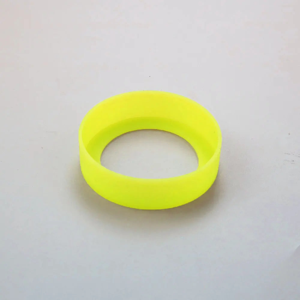 Couvercle inférieur de tasse en Silicone de 7cm, gaine de manchon de dessous de verre, anneau inférieur de tasse de 70MM, résistant à l'usure, couvercle inférieur incassable