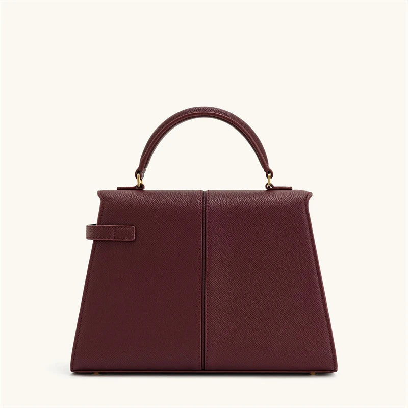 JW PEI-Grand Sac à Main Carré à Bandoulière pour Femme, Sac Haut de Gamme, Elise Designer Fashion, Bordeaux, Nouveau, 2025