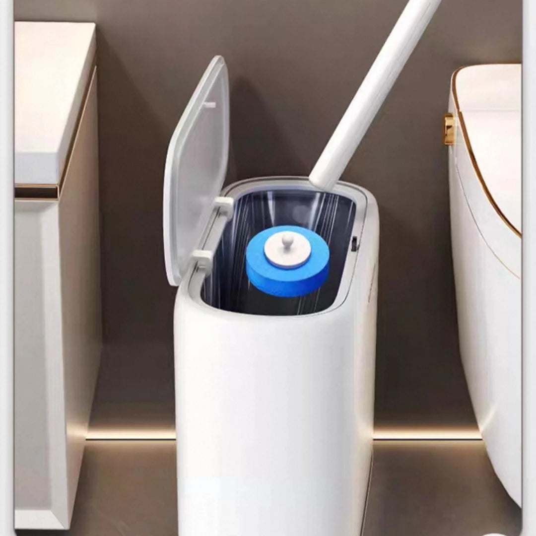 Brosse de toilette jetable, nettoyeur de toilettes mural, tête de remplacement, outil de nettoyage à Long manche, Kit de brosse WC, accessoire de salle de bains