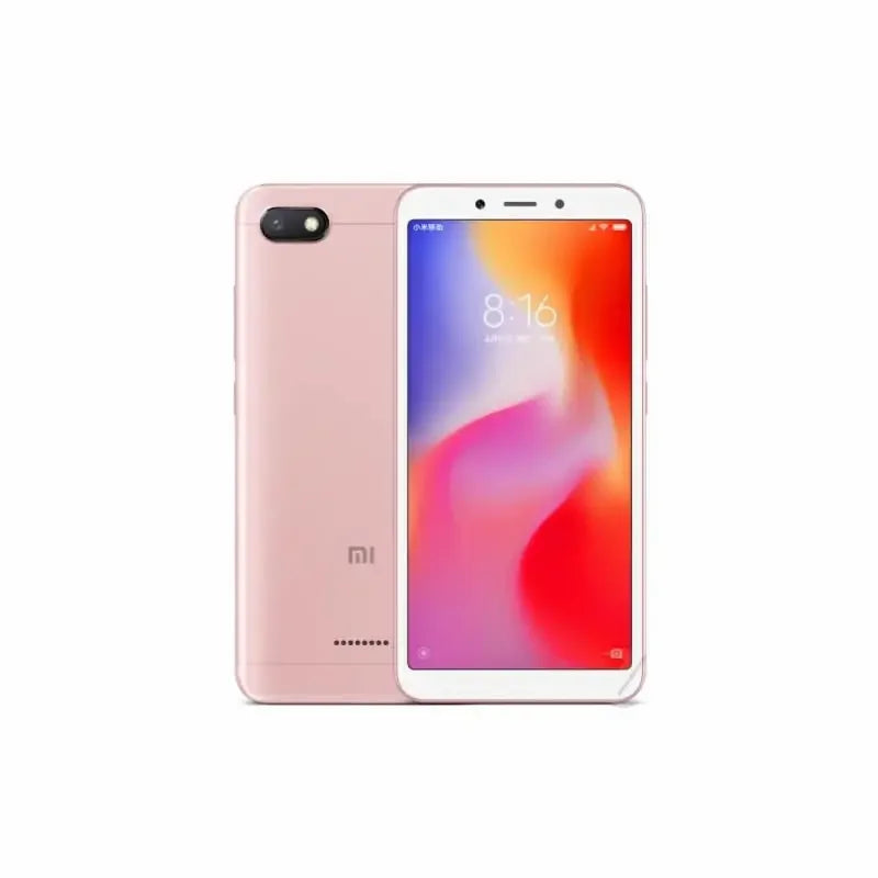 Smartphone d'origine Xiaomi Redmi 6A 3 + 32 Go vente en gros téléphones mobiles Xiaomi débloqués Android Google Play Redmi 6 Global Frimware