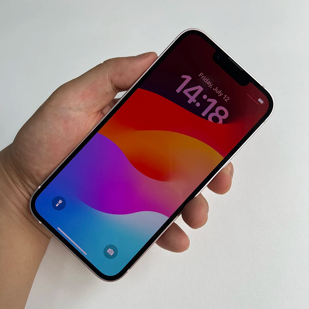 Téléphone portable d'origine Apple iPhone 13 Mini 5G NFC 4GB RAM 128/256/512GB ROM identification faciale OLED 5.4 ''écran A15 Hexa-Core SmartPhone