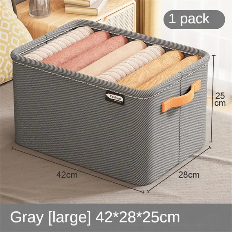 Clothes Organizer Trousers Clothes Jeans Storage Box Wardrobe Clothes Organizer Underwear Bra Socks Artifact Compartment Box