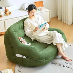 Canapé paresseux portable pour salon, canapés simples bon marché, chaise longue tatami adulte, canapé relaxant pour 1 personne, meubles de maison minuscules modernes
