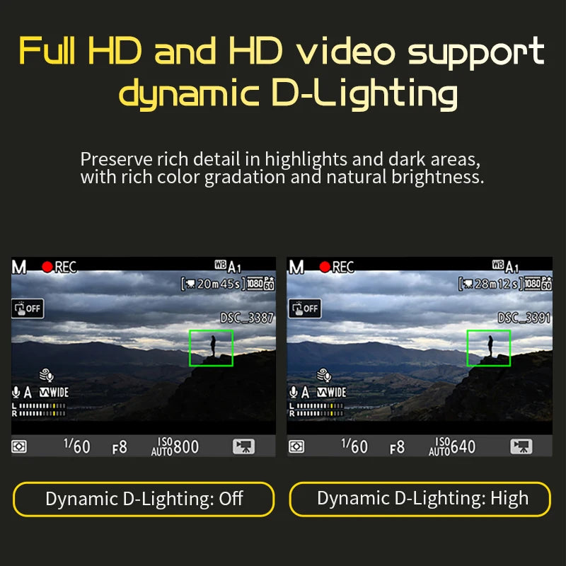 Nikon D7500 DX appareil photo reflex numérique 4K caméras vidéo professionnelles en option AF-S DX objectif NIKKOR18-140 ou 18-200 F3.5-5.6G ED VR II