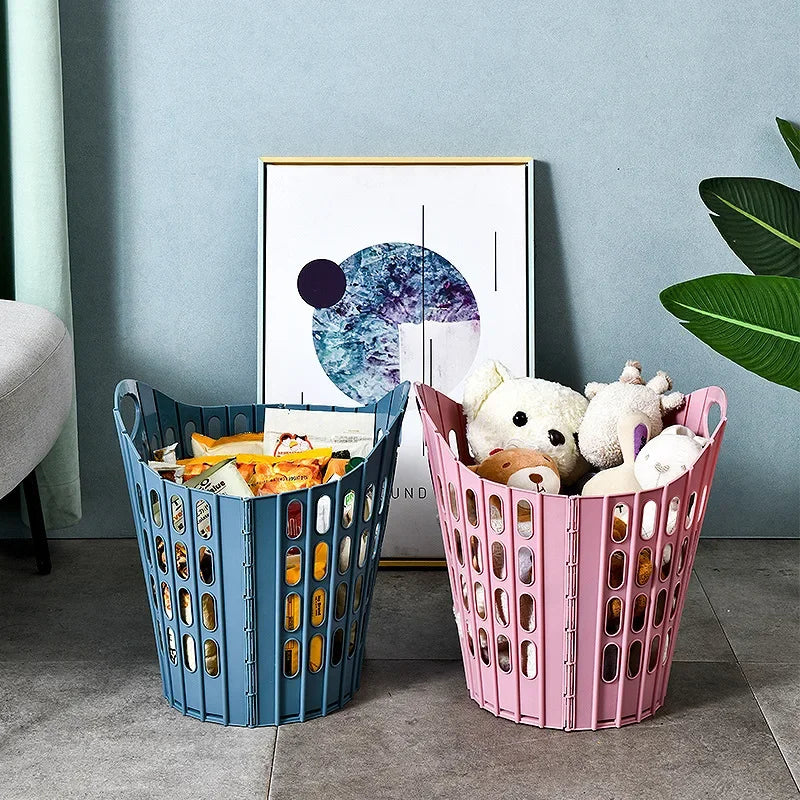 Panier à linge pliable avec support mural, panier à vêtements pliable et étanche, organisateur permettant de gagner de l'espace pour salle de bain, rangement, chambre à coucher