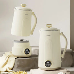 Mélangeurs à grande vitesse 220V, détachables et faciles à nettoyer, silencieux, 1,2 l, Mini machine automatique pour lait de soja, extrait de jus, pâte de riz