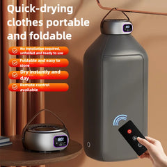 Sèche-linge domestique, chauffage automatique Portable à séchage rapide, Machine multifonctionnelle pour sécher les chaussures et sécher les couettes