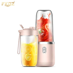 Petit presse-agrumes électrique Portable, lame en acier inoxydable, presse-agrumes automatique pour fruits, mélangeur de Smoothie, mini mélangeur rechargeable par USB