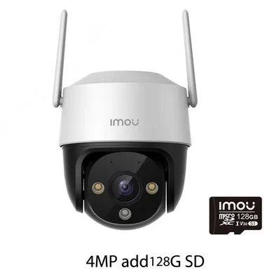 IMOU – caméra d'extérieur Wi-Fi Cruiser SE + 4MP, IP66, étanche, Zoom numérique 8X, Vision nocturne, détection humaine par intelligence artificielle