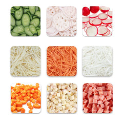 Trancheuse électrique industrielle commerciale de fruits et légumes, broyeur de pommes de terre et de carottes, hachoir à légumes