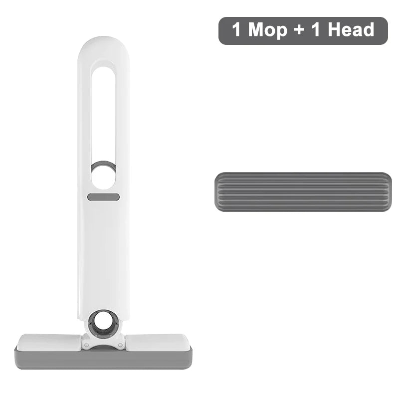 Mini vadrouille éponge, vadrouille de lavage mains libres, Mini vadrouille Super absorbante Portable pour sol de bureau, salle de bains, cuisine, nettoyage de voiture en verre