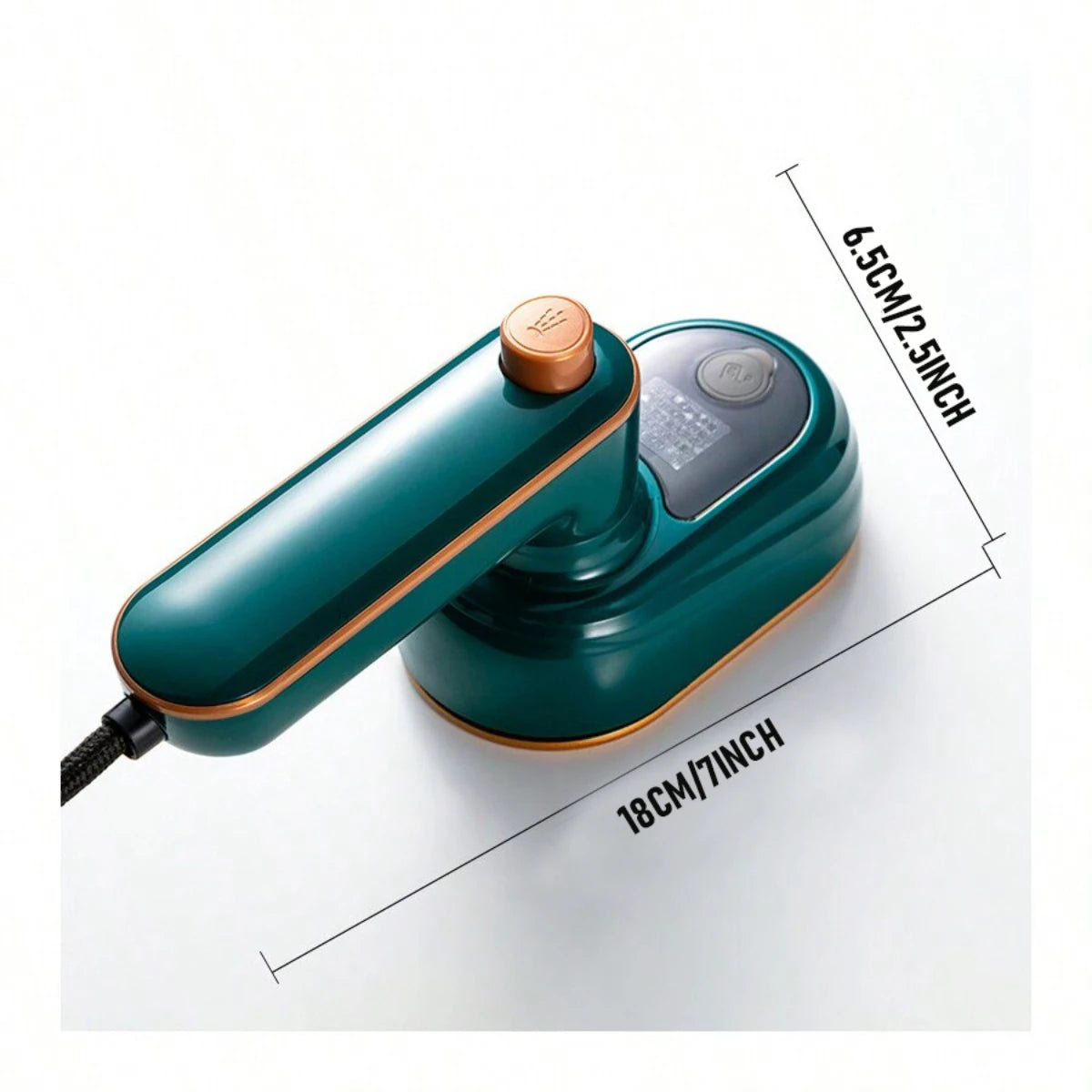 Mini machine à repasser peut tourner à 180 degrés, vêtements de repassage de voyage, petit fer électrique filaire à chauffage rapide pour la maison professionnelle