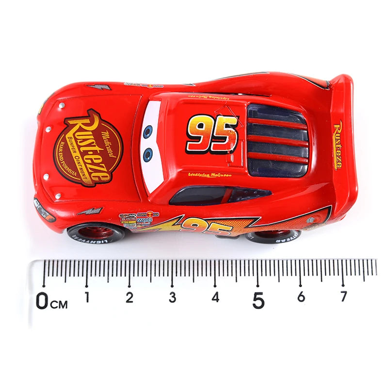 Voitures Disney Pixar voiture 2 3 alliage voiture foudre McQueen Jackson tempête Mack Sally camion moulé sous pression modèle jouet enfants cadeau d'anniversaire