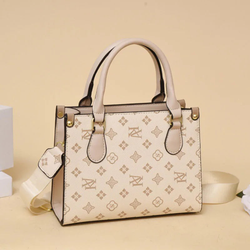 Sac à bandoulière monogramme imprimé en cuir pour femme, sac à main à bandoulière unique, sacs à main de créateur de luxe, nouvelle marque, 2025