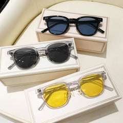 Nouveau Vintage carré lunettes De soleil femmes hommes marque De luxe petites lunettes De soleil rondes femme petites lunettes Oculos De Sol pour homme femme