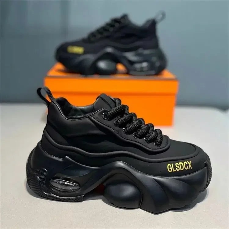 Chaussures de course à plateforme confortables pour hommes, baskets décontractées, chaussures de canize, mode printemps et automne, luxe, recommandé, augmenté, 2025