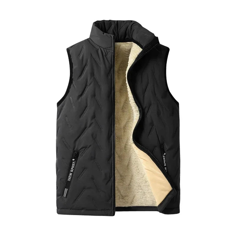 7XL Parka veste ensembles hommes hiver survêtement épais chaud agneau laine polaire doublé 2 pièces ensemble veste + pantalon vêtements de sport survêtements