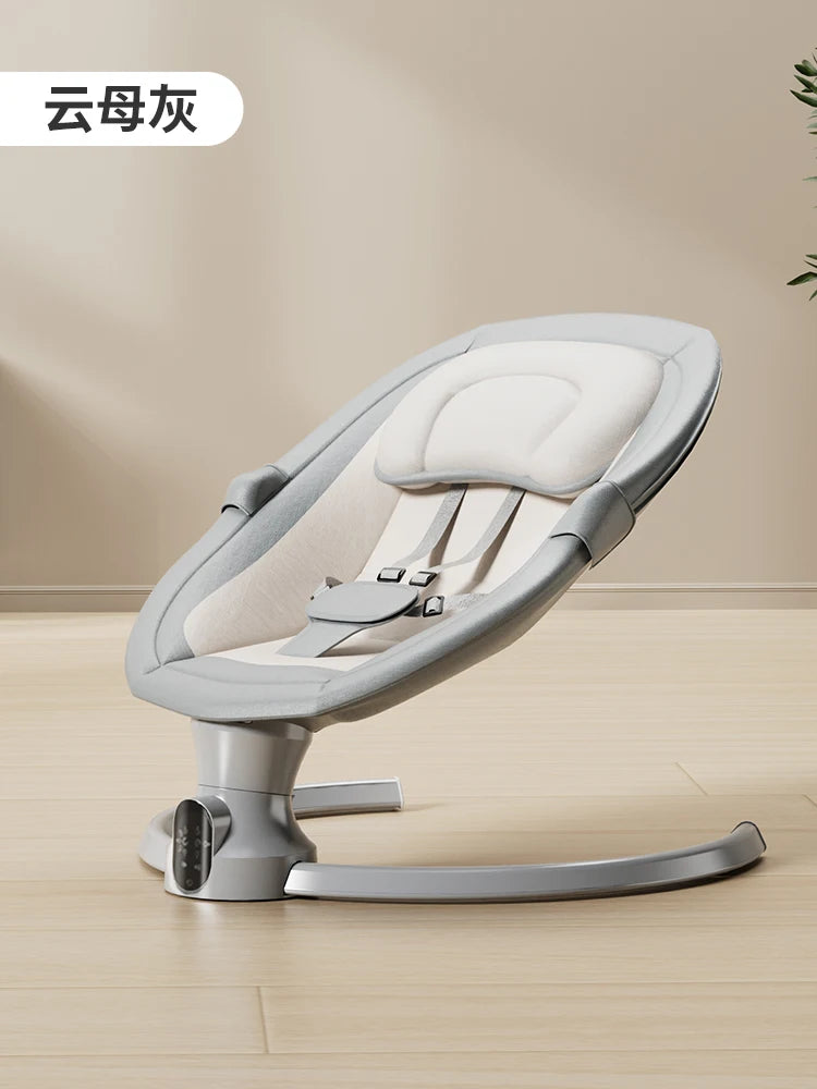 Balançoire pliable pour bébés, chaise à bascule électrique, lit à bascule, berceau électrique pour bébé, prendre bébé pour dormir, libérez vos mains