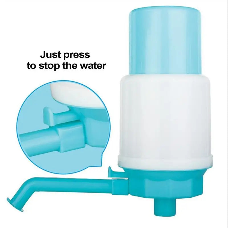 Presse à main d'eau potable en bouteille Portable, Tube amovible, distributeur de pompe manuelle innovant à Action sous vide pour usage domestique