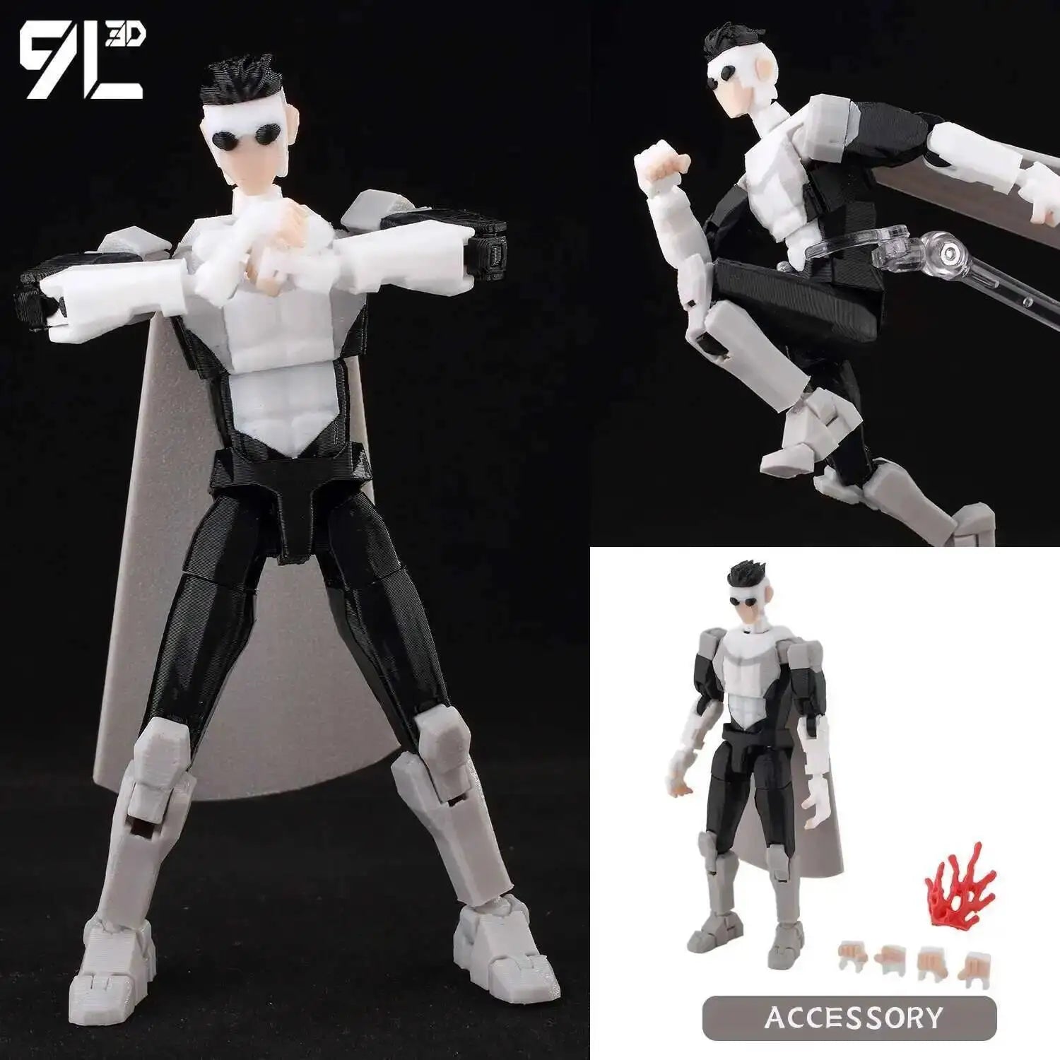 9L3D super-héros imprimés Invincible 2.0 Anime multi-articulé Shapeshift jouets figurines d'action cadeaux d'anniversaire pour les Fans d'anime Titan13
