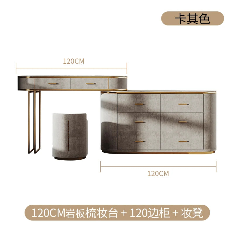 Fille jardin vanité Table chambre miroir moderne salle De bain coiffeuse bijoux organisateur Mesa De Maquillaje meubles à la mode