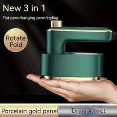 Mini fer à repasser à la vapeur pour vêtements, 100V-230V, pour voyage, portable, pour repassage, professionnel, pour la maison, presse à chaud, support sec, 2024