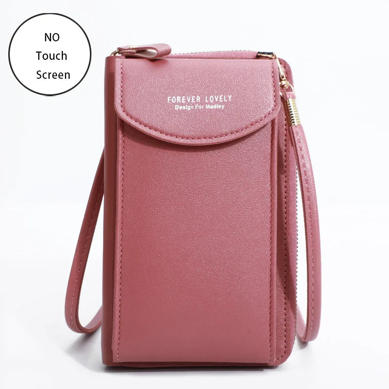 Buylor sac à main femme écran tactile sac à main pour téléphone portable sac à bandoulière femme pas cher petit portefeuille en cuir souple bandoulière сумка ж Dönusen