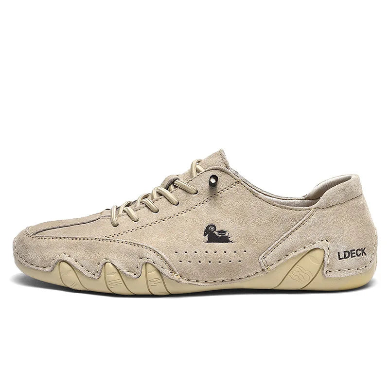 Chaussures décontractées en cuir pour hommes, baskets confortables de marche d'été, mocassins de styliste, chaussures de sport de luxe, nouvelle collection 2023