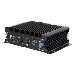 XCY – Mini PC industriel IoT sans ventilateur, Intel Core i5-1335U, 2x COM RS232 2x LAN 8x USB WiFi SIM 4G LTE Windows 10/11 Linux PXE WOL