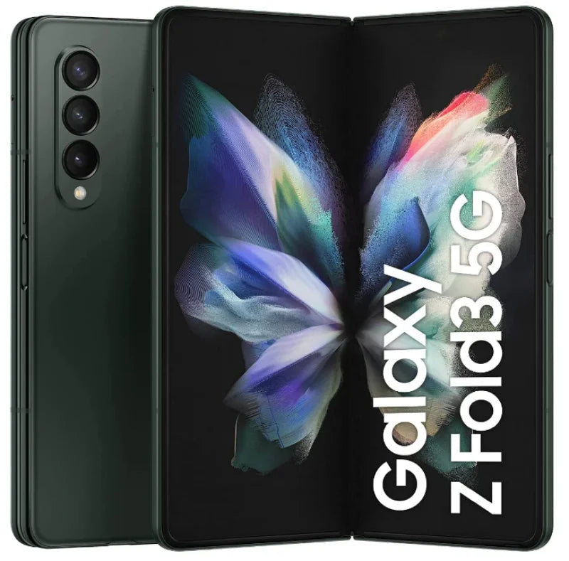Samsung Galaxy Z Fold 3 Fold3 5G F926B F926U1 F926N 7.6 "pliable 12GB 256/512GB NFC Snapdragon Original 99% nouveau téléphone portable