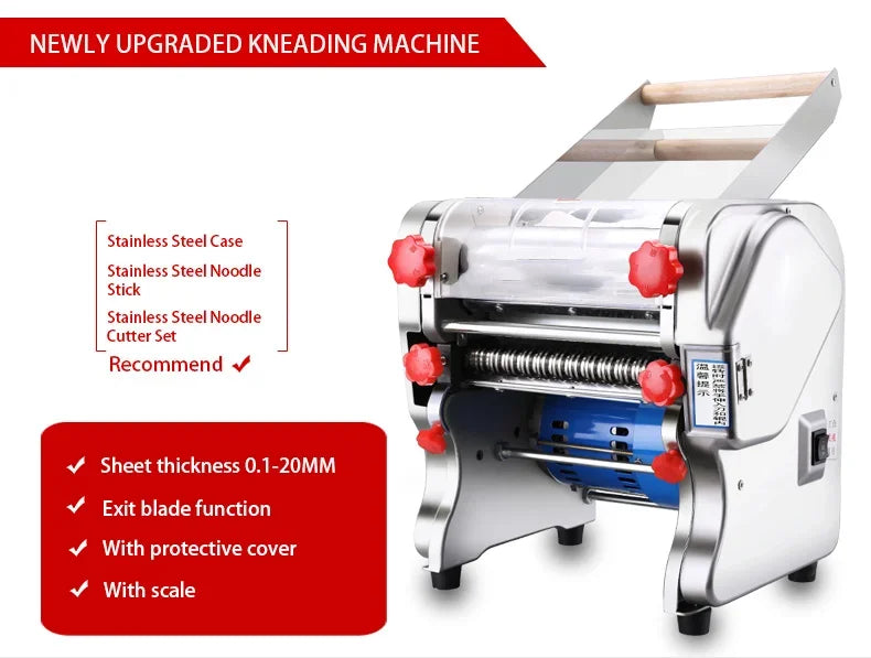 Machine de fabrication de pâtes de Restaurant, machines d'industrie alimentaire, Machine de fabrication de nouilles, 20 Kg, faible consommation d'énergie, haute vitesse