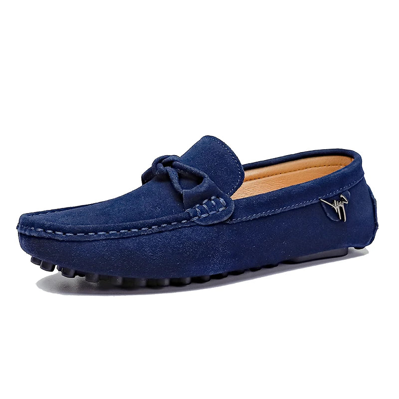 Mocassins de travail coordonnants pour hommes, chaussures provoqué de banquet haut de gamme, rouge, à la mode, style britannique
