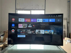 TV LED en gros écran incurvé 55 pouces cadre en métal Smart Android LCD TV Ultra HD 4K télévision intelligente