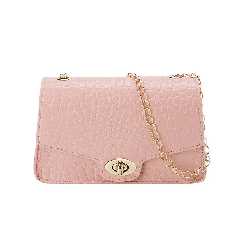 Petit sac messager en cuir noir pour femmes, sac à bandoulière tendance pour dames, sacs à main de luxe simples