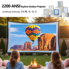 2025 nouveau projecteur 4K 8000 Lumens projecteur Android à mise au point automatique pour les films WiFi 6 Bluetooth faisceau de cinéma maison extérieur pроектор